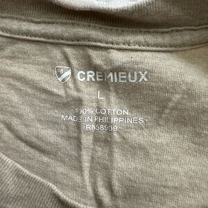 Daniel Cremieux Men's Beige Graphic Tee